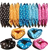 Aimin Hair Soft Overnight Hair Rollers No Heat Sleep In Hair Curlers For Thick Hair Large Cloth P...