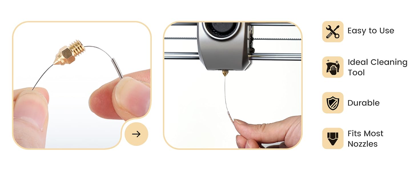 3D Printer Nozzle Cleaning Kit