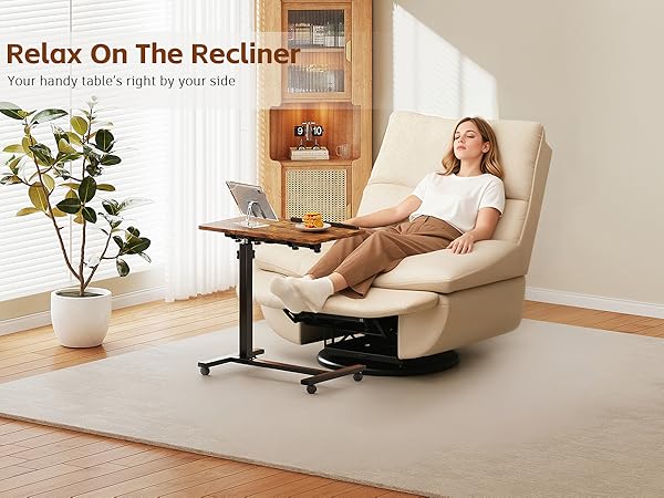 side table,overbed table,laptop stand
