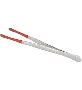 LIGHTHOUSE - Plastic-Coated Coin Tongs - Non-Slip and Scratch-Free for Safe Handling