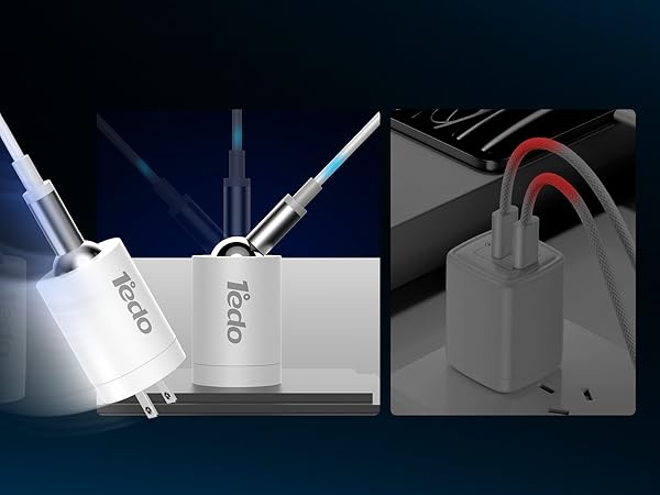 The 360° swivel spherical design