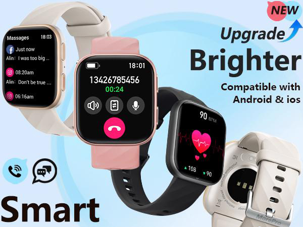 fitness watch with call and text