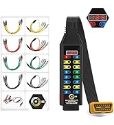 OBD2 Breakout Box, with Voltage Display, LED Indicator &amp; Jumper Automotive OBDII Protocol Detecto...