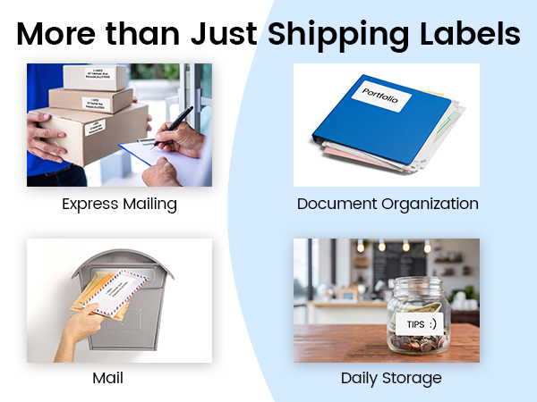 shipping labels