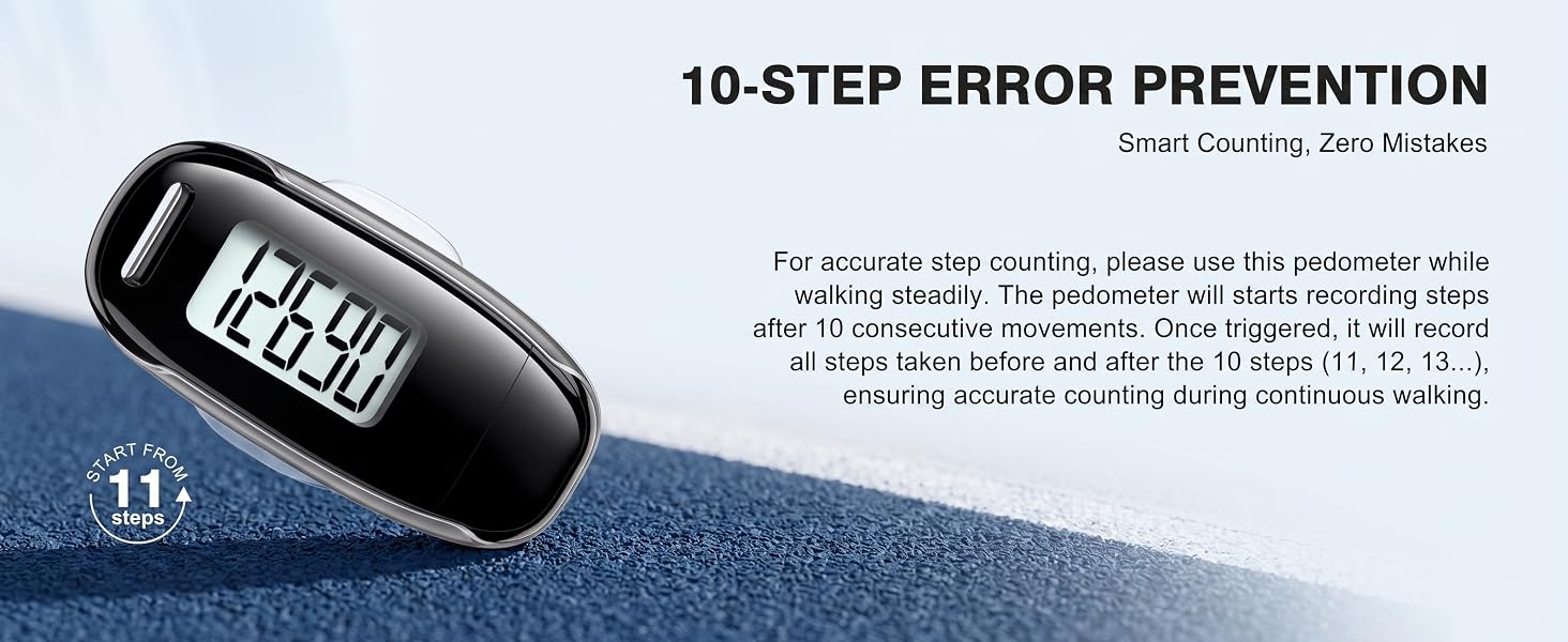 3D Pedometer for Walking
