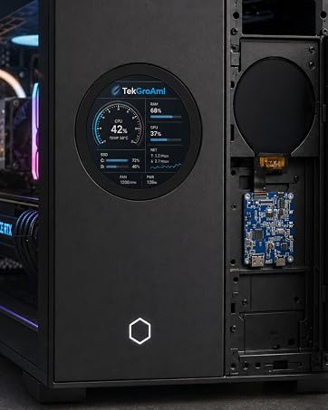 PC case display