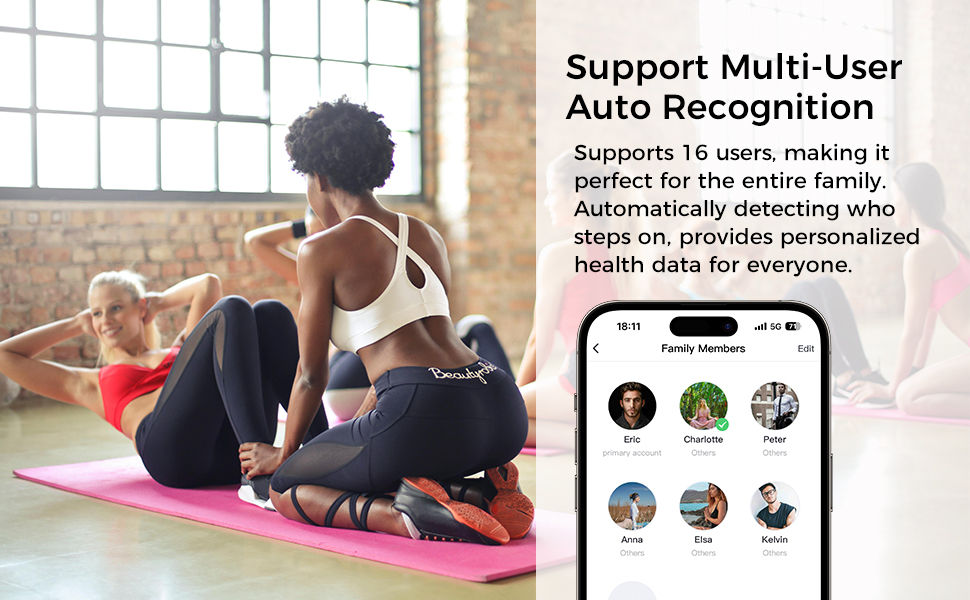 Smart Scale for Multi Users