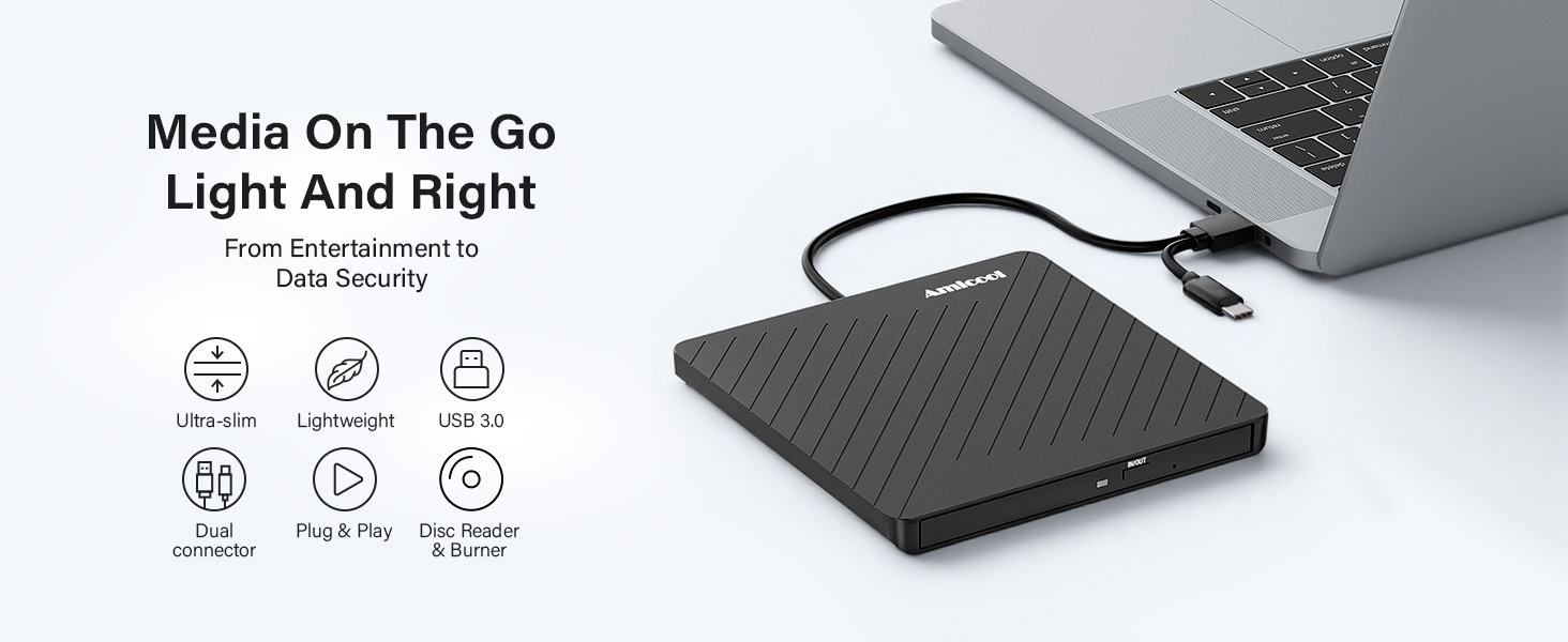 ultra-slim cd burner