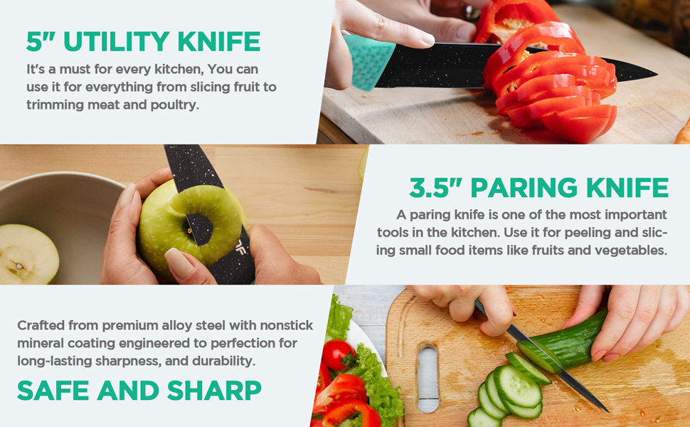 safe and sharp
