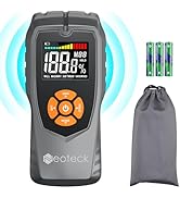 Neoteck Pinless Moisture Meter - Non-Destructive Wood & Masonry Moisture Detector with LCD Displa...