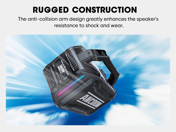 rugged bluetooth speaker