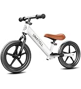 Umatoll Toddler Balance Bike for 2-5 Year Old, Adjustable Kids Toy Bicycle, Gift for Ages 2-3 Gir...