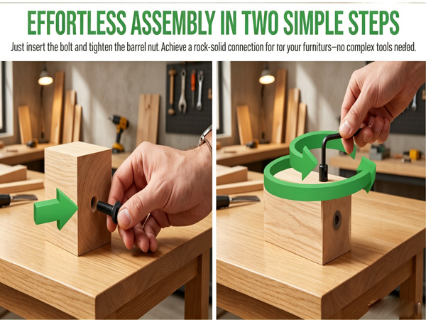 crib screws replacement set