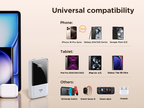 portable charger built in cables portable charger power bank usb c