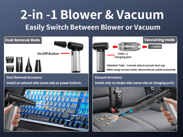 2-in -1 Blower &amp;amp; Vacuum