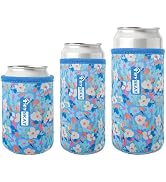 HEYSKAY Neoprene Can Sleeves 3 Sizes-12oz Standard Can Sleeves,12oz Slim Can Sleeve and 16oz Can ...