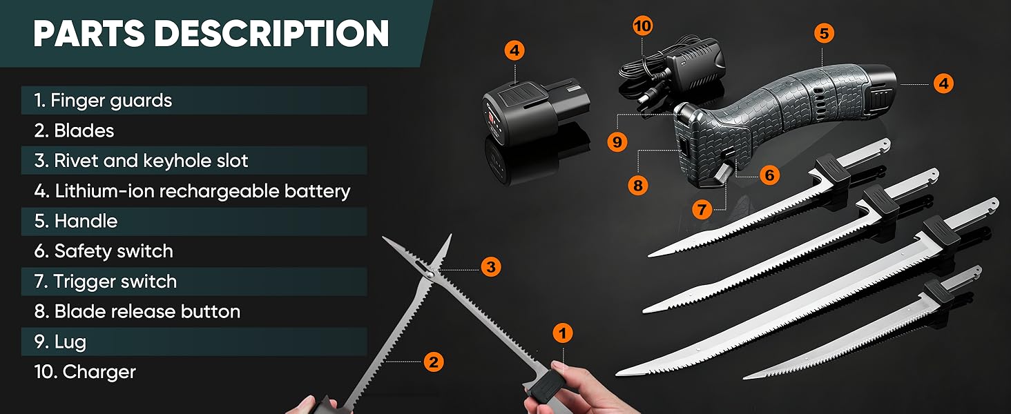 Cordless Electric Fillet Knife