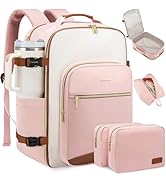 LOVEVOOK Large Travel Backpack for Women &amp; Men, 40L Carry on Backpack for Airplanes, TSA Personal...