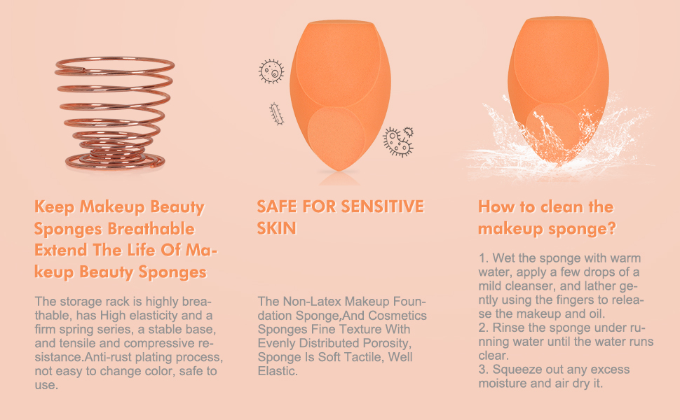 XL EXTRA LARGE Make Up Beauty Sponges Blender