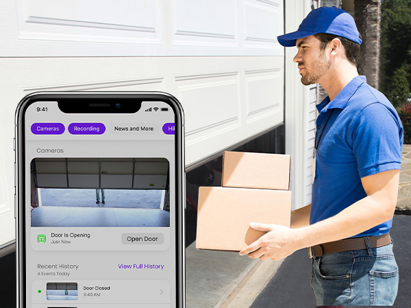 Stop porch pirates with safer package deliveries and watch the courier in real-time