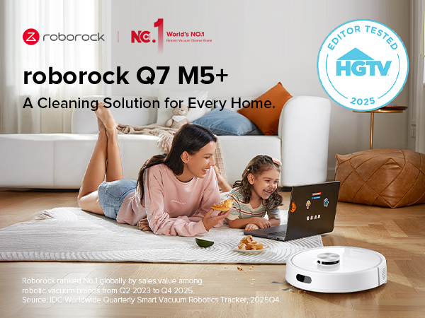 roborock Q7 M5+ robot vacuum self emptying