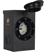 SURAIELEC 30 Amp Generator Power Inlet Box UPIB30D