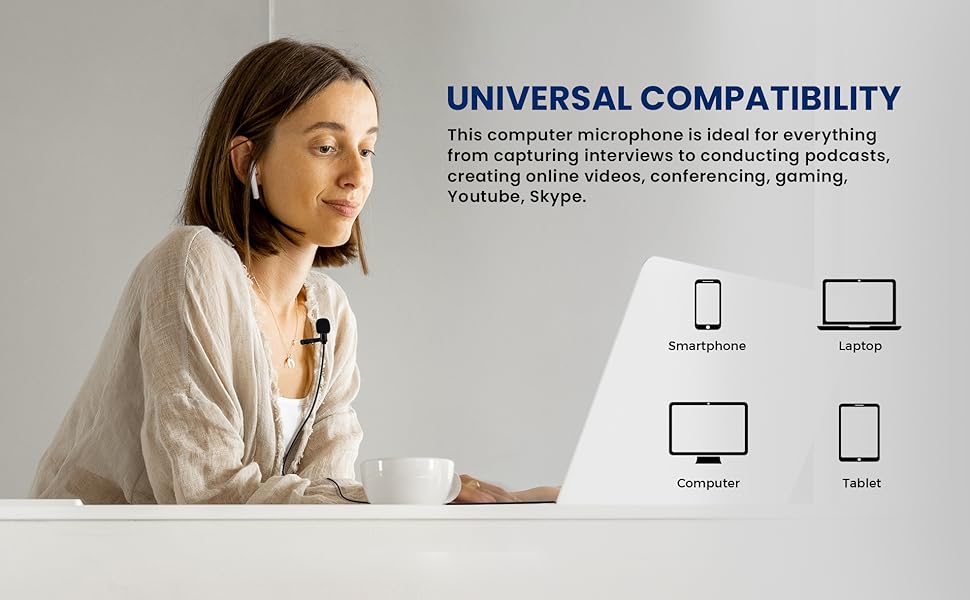 Pyle USB Lapel Microphone, Lapel Microphone, Pyle Lapel, USB Lapel, USB Lapel Microphone, Lapel Mic