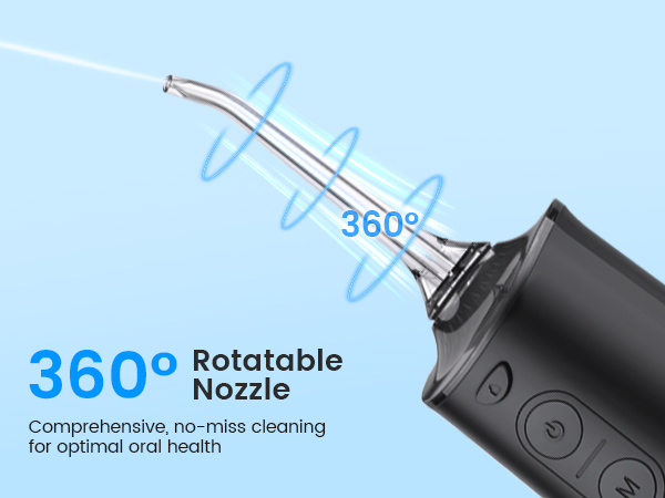 360° rotatable nozzle