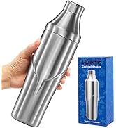 Lexenic 24oz Vacuum Insulated Cocktail Shaker - Perfect for Martini, Margarita - Leak-Proof Desig...