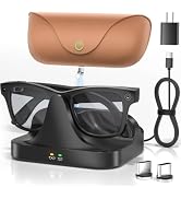2-in-1 Magnetic Charging Dock for Ray-Ban Meta Glasses with 15W Adapter | for Wayfarer/Skyler/Sci...