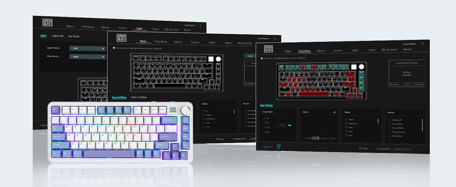 Cypher81 Wireless Gaming Keyboard