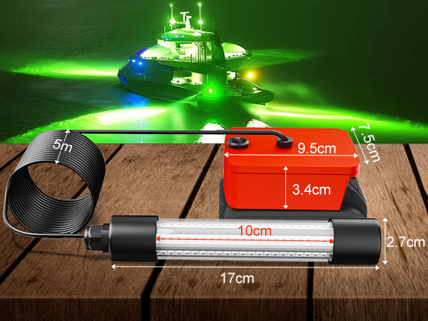 green fishing light