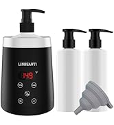 Massage Oil Warmer Bottle Professional Lotion Heater for SPA, Automatic Oil Warmer Heated Oil Lot...