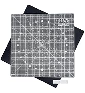 WA Portman Rotating Self Healing Cutting Mat Set - 13x13 Inch Rotating Cutting Mat for Sewing - Q...