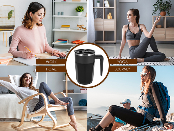 self strring coffee mug