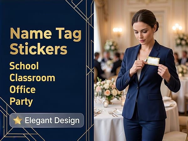 name tags sticker