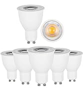 Edearkar GU10 LED Light Bulbs, 10W (100W Halogen Equivalent), 1000 Lumens, Non-Dimmable, 3000K Wa...