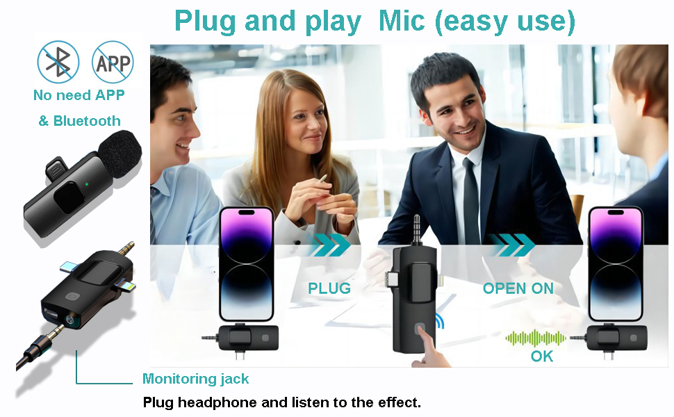 vlogging kit with lavalier mic