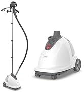 Pure Enrichment PureSteam XL Standing Fabric Steamer - Professional Wrinkle Remover Heats in 45 S...