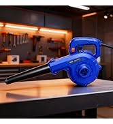 BAIQI Corded Electric Blower, Portable and Lightweight Handheld Vaccum/Blowing,110V 580W,2 in 1 B...