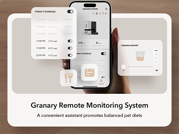 automatic pet feeder with wifi
