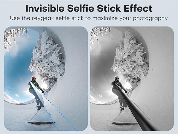 invisible selfie stick for X5