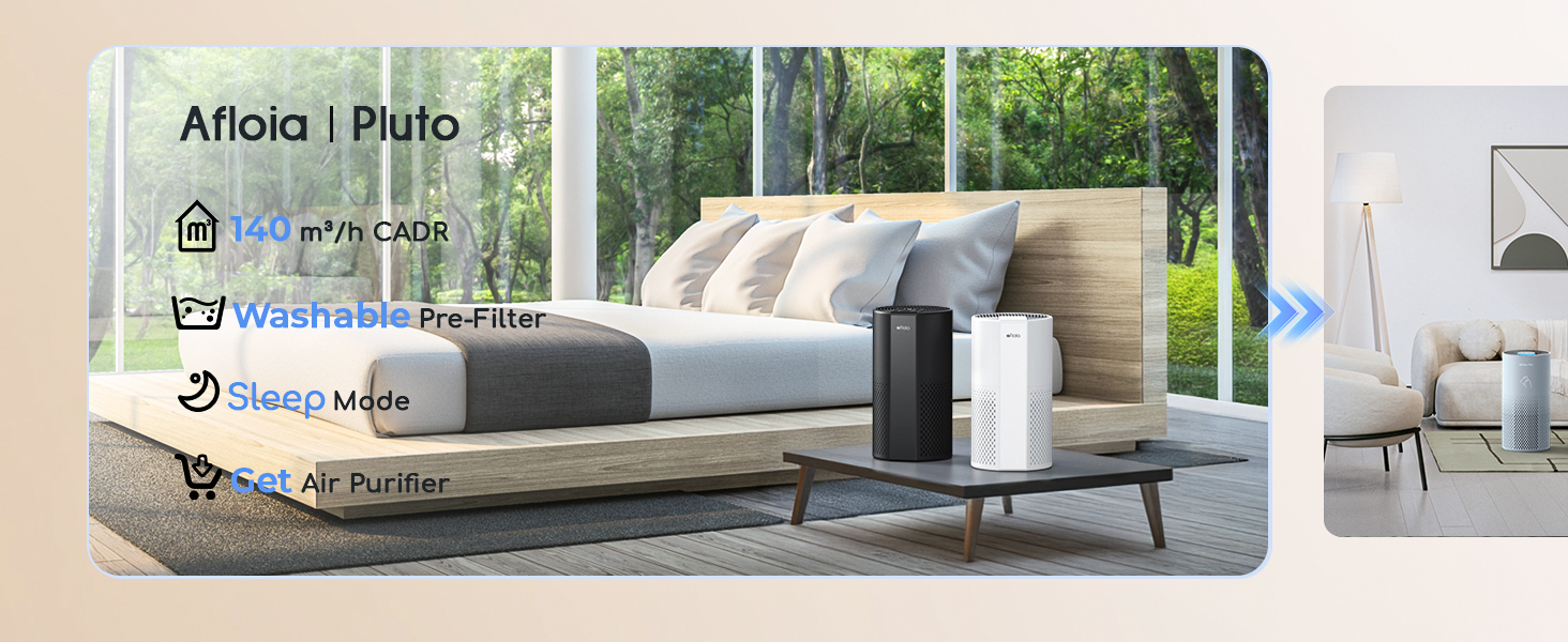 pluto Air Purifier for Home