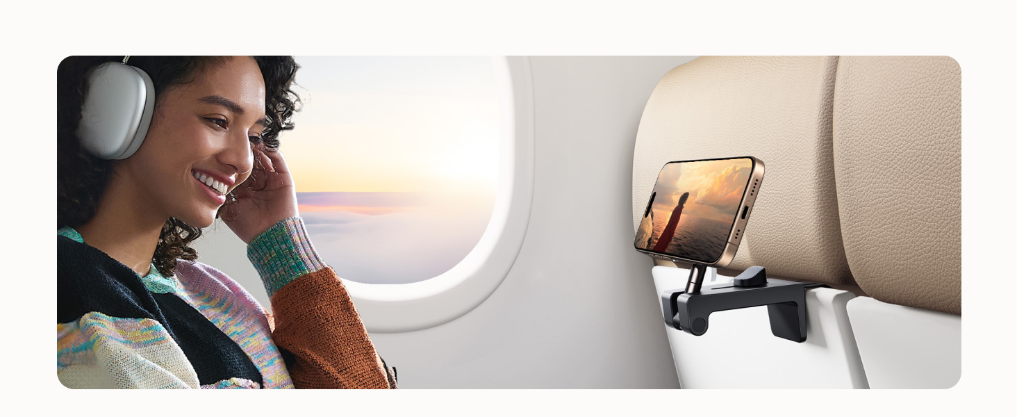 airplane phone holder mount
