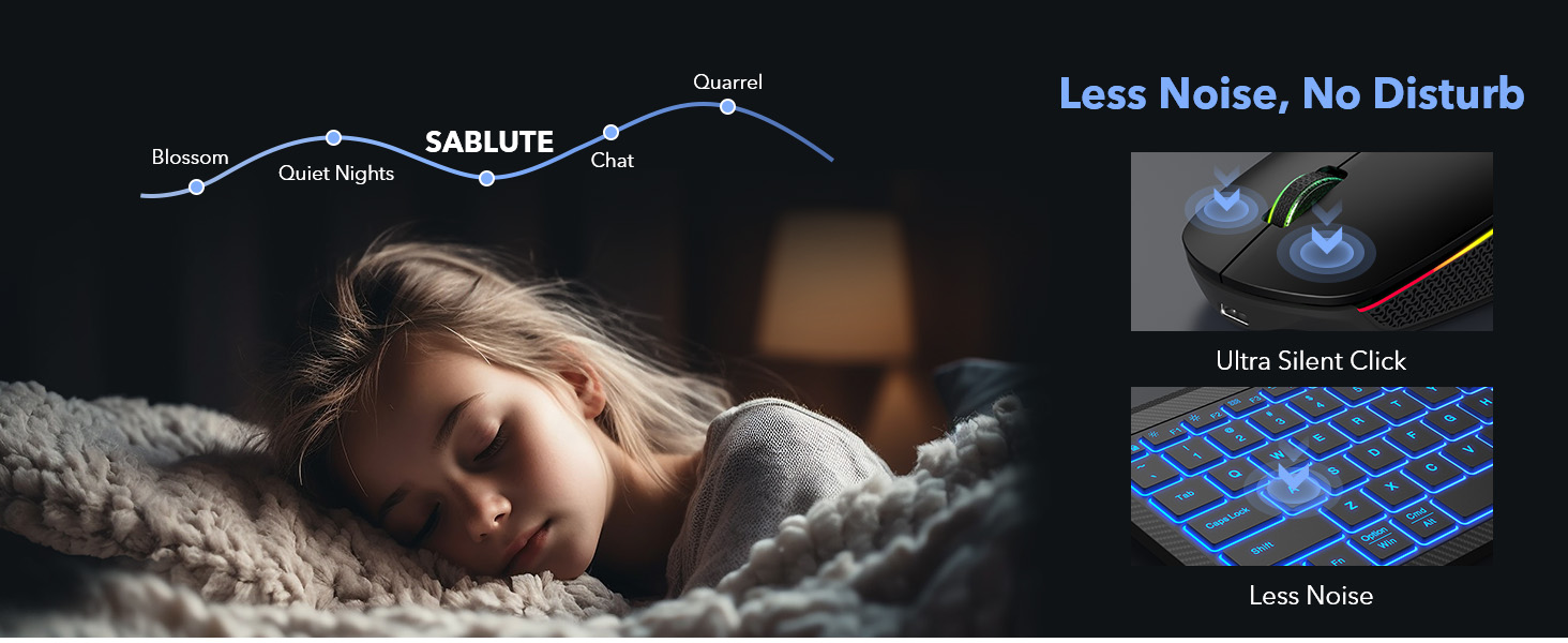 Slim Portable Rechargeable Multi-Device Bluetooth Cordless Keyboard