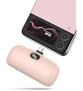 Kuulaa USB C Portable Charger Mini Power Bank 5000mAh Battery Pack 20W PD Fast Charging Portable ...