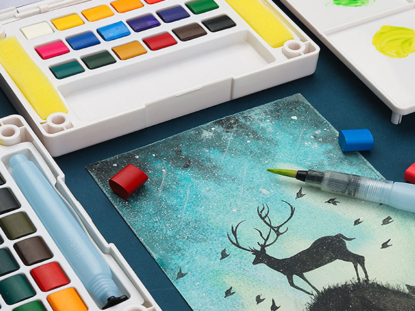 watercolor palette