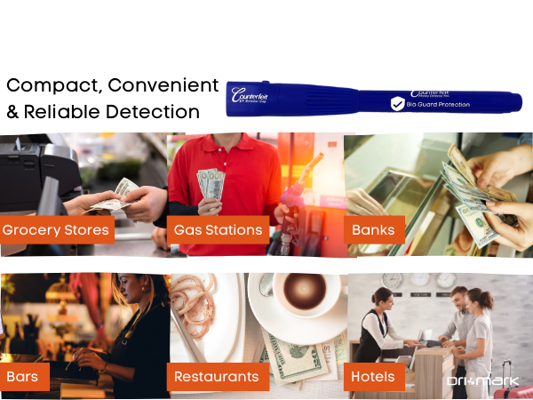 Counterfeit Pen UV Detection