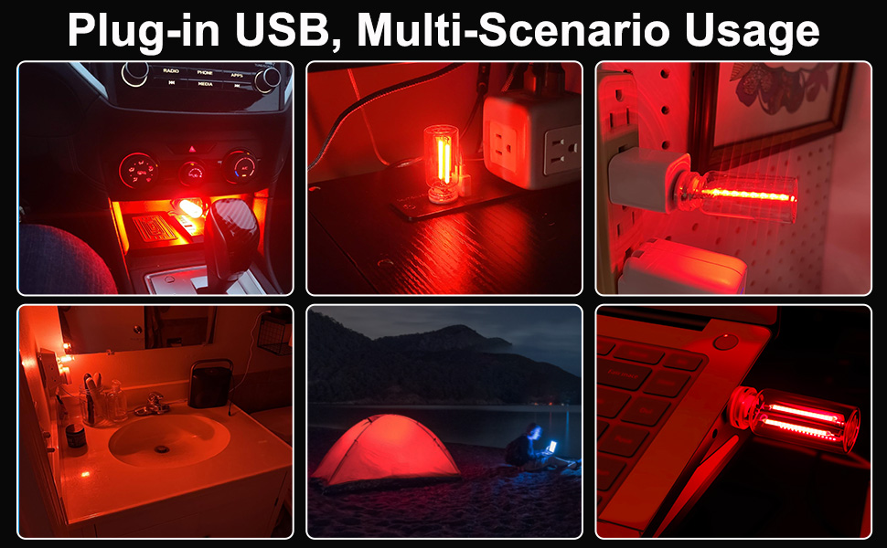 USB car interior lights