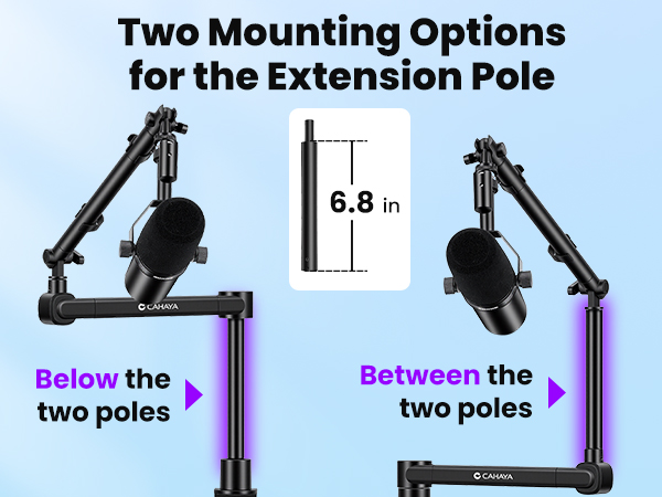 microphone boom arm stand